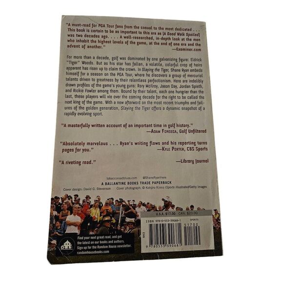 Slaying the tiger by Shane Ryan Ballantine books isbn 9780553390681 - Picture 2 of 4